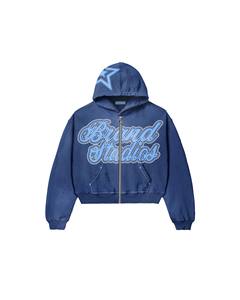 เสื้อฮู้ดแขนยาวแบบสวมหัวมีซิปครึ่งตัวสำหรับผู้หญิงใหม่2025โอเวอร์ไซส์แฟชั่นฤดูใบไม้ร่วง - Product Image 1