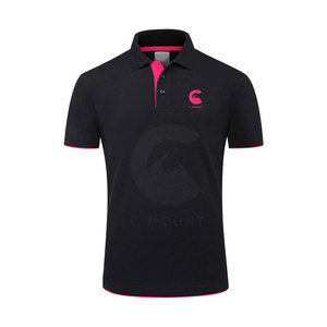 Camiseta de polo de talla grande para hombre, diseño único de secado rápido y ecológico con tejido de punto de patrón sólido, novedad - Product Image 1