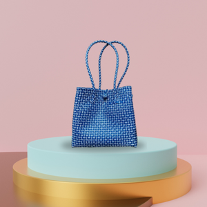 Bolso de mano de mujer ecológico de primera calidad al por mayor, material plástico reciclado tejido de Indonesia, bolsos de primera calidad para mujer - Product Image 4