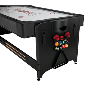 High Quality 3-in-1 Sports Table Pockey-Air Hockey <b>Billiards</b> Table Tennis Custom Size Green Plastic Cloth Green Original Style - Product Image 2