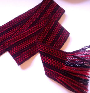 Ceinture de taille en laine slave faite à la main, accessoire tissé coloré pour hommes et femmes, cadeau de Noël et de fête - Product Image 6