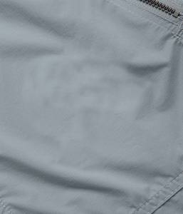 Chaqueta de vuelo de nailon de Primavera al por mayor para hombre de talla grande con cuello levantado y logotipo personalizado - Product Image 4