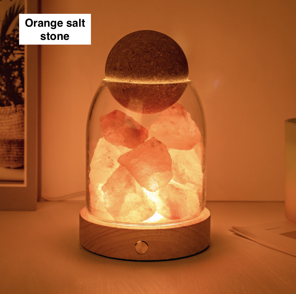 หินเกลือสีส้ม