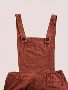 Mono Deportivo de Diseño Nuevo 2025, de una Pieza, con Patrón Sólido, Cuello Profundo, Cintura Alta, Ajuste Regular, Sin Mangas, Informal, Ecológico, de Lona - Product Image 5