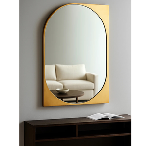 Luxury Metal Gold <b>Wall</b> <b>Mirror</b> for Home Decor and Hotels Custom Sizes Bulk Export OEM & Private Label Low MOQ Low Price - Product Image 2