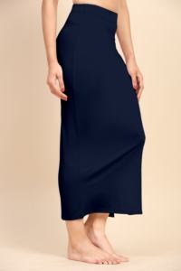 Trendmalls Écologique Anti-Bactérien Respirant Bleu Marine Spandex pour Saree Shapewear Ensemble Moyen Contrôle pour Femmes P02 Modèle - Product Image 4