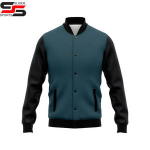 Veste universitaire pour hommes et femmes, veste bomber surdimensionnée, logo personnalisé, style universitaire, mode, baseball, streetwear, vêtements d'extérieur - Product Image 5