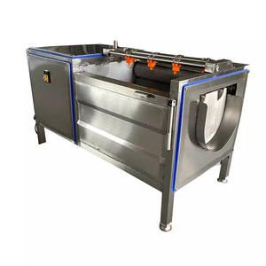 Machine à laver industrielle automatique à haut rendement écologique avec débit d'eau pour fruits et légumes Composant central du moteur Modèle SS 304 - Product Image 1