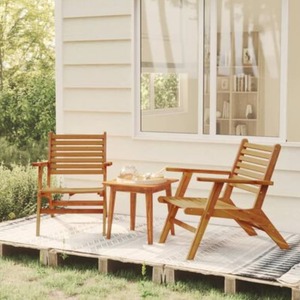 <span class=keywords><strong>2</strong></span> सेट के साथ प्राकृतिक परिष्करण के साथ ठोस टेक लकड़ी की उच्च गुणवत्ता से बना विसा xl - Product Image 6