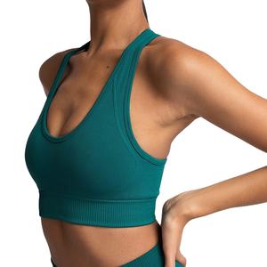 Gym Yoga <b>Bra</b> Tops Custom Logo Women Running Ladies Sports <b>Bra</b> Athletic Workout Fitness Push up Yoga Top Sports <b>Bra</b> - Product Image 1