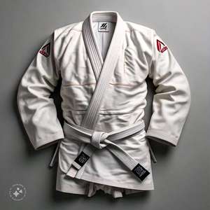 ชุดยูโด บราซิลเลียนยิวยิตสู คุณภาพสูง ปี 2024 ผ้าฝ้าย 100% สำหรับศิลปะการต่อสู้  รับสกรีนโลโก้ ขายส่ง สำหรับผู้ใหญ่ทุกเพศ - Product Image 2