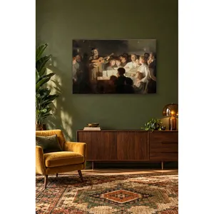 Fida Victor Gilbert Singer avec guitare, impression sur toile - Product Image 3