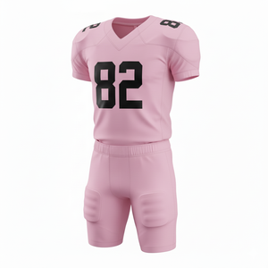 Ensemble de maillot et short de football américain entièrement sublimé personnalisé - Product Image 2