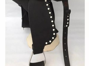 Selle de cheval en cuir fabriquée à la main de qualité supérieure | Style occidental et anglais, ultra confortable, durable, parfaite pour le trail et l'entraînement - Product Image 5