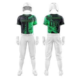 Conjunto de uniforme de béisbol al por mayor de la mejor calidad, ropa deportiva unisex transpirable, nuevo precio razonable - Product Image 5