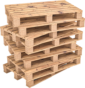 Palet de Madera Euro 1 de una Sola Cara con Entrada de 4 Vías, Palet Epal - Product Image 3