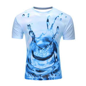 Nueva Llegada 2026 Camiseta Transpirable para Hombre Sublimada de Secado Rápido al por Mayor, Camiseta Sublimada para Hombre Más Vendida - Product Image 1