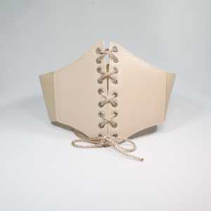 Women's Breathable Elastic <b>Corset</b> Belt with <b>Lace</b> Detail - Product Image 2