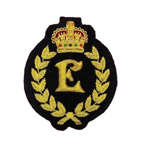 Insignia de tela personalizable con bordado a mano 3D de diamantes de imitación y hilo de bullion, de alta calidad, hecha a mano, para blazer y clubes, de fabricante pakistaní - Product Image 5