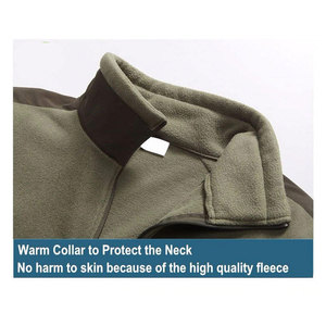 Chaqueta Polar con Capucha para Hombre, Chaqueta Sherpa para Exteriores, Abrigo Térmico para Camping y Caza, Microforro Polar, Camuflaje de Invierno - Product Image 4