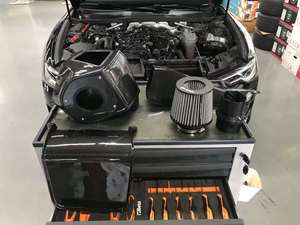 A6 C8 Airspeed Brand 100% Dry Carbon Fiber <strong>Cold</strong> <strong>Air</strong> <strong>Intake</strong> <strong>System</strong> <strong>for</strong> AUDI A6 A7 C8 2.0T - Product Image 5