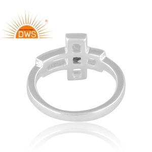 Best Selling 925 Fine Sterling Silver Natural Carnelian Gemstone <b>Statement</b> <b>Ring</b> Jewelry For Women Gift For Her - Product Image 4