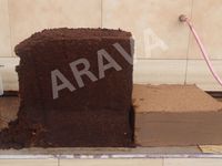 Bloc de tourbe de coco Arava Premium 5KG 100% naturel biodégradable, substrat de culture 30cm x 30cm x 12cm, pH 5.5-6.8, durée de conservation 1 an, certifié OMRI