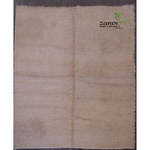 Tapis shaggy modernes exclusifs en mélange de laine naturelle et de coton, couleur unie, design noué à la main, pour la décoration des sols de la maison et du bureau. - Product Image 1