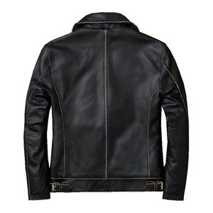 Veste en cuir personnalisée de haute qualité pour hommes Design de mode pour l'hiver directement du Pakistan - Product Image 2