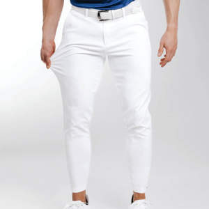 Logo personnalisé 90% Nylon 10% Spandex Pantalon de golf à fermeture éclair extensible dans les quatre sens Pantalons et pantalons pour hommes - Product Image 5