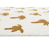 Alfombra Moderna de Tejido Plano, Color Sólido, Rectangular, de Algodón Orgánico, con Base Antideslizante de Látex, para Sala de Estar, Gran Venta