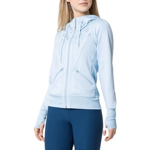 เสื้อกันหนาวมีฮู้ดสำหรับผู้หญิงเสื้อมีฮู้ดผ้าฟลีซ100% ผ้าฝ้ายผ้าฟลีซปักโลโก้ได้ตามต้องการโรงงาน OEM - Product Image 1