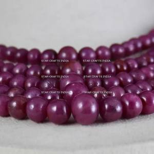 Unisex <b>Small</b> Large Wine Resin Beads Necklace Best Quality Best Price for <b>Wedding</b> <b>Gift</b> Stylish Hip-hop Funky Look Christian - Product Image 5