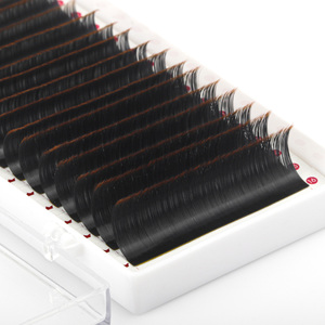Pestañas Postizas Coreanas Ombre de Fibra PBT, 16 Filas, Estilo Natural, Venta al por Mayor, Varios Tonos, BC CharmLash, Fácil de Aplicar, Personalizables - Product Image 1