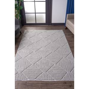 Alfombra Moderna Jolly JL002 Gris de Netline Home Depot, 80x150 cm, Microfibra de Poliéster y Algodón, Antideslizante, Fácil de Limpiar, Duradera para Dormitorio - Product Image 5