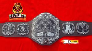 เข็มขัดแชมป์ลาสเวกัส ไรเดอร์ส สำหรับผู้ใหญ่ ผลิตใหม่จากสังกะสี 2 มม. 4 มม. อุปกรณ์ศิลปะการต่อสู้ - Product Image 2