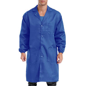 Bata de Laboratorio Médica de Marca Privada 100% Algodón, Bata de Laboratorio Médica con Color Personalizado - Product Image 1