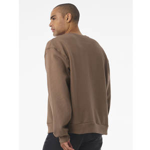 Winter Men Solid Color Fluffy Fleece <b>Black</b> Woman Pullover Hoodie Warm <b>Crew</b> <b>Neck</b> Fleece <b>Sweatshirt</b> Man - Product Image 6