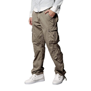 Custom Summer Casual <b>Drawstring</b> <b>Trousers</b> With Pockets Jogger Men Cargo Clothing Manufacturers - Product Image 5