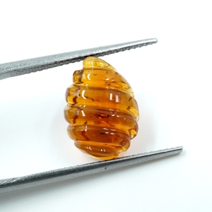 อัญมณีแกะสลักใบซิทรินธรรมชาติบราซิลสำหรับทำเครื่องประดับ - Product Image 5
