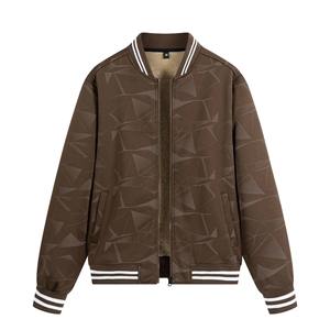 Chaqueta Universitaria de Béisbol para Hombre, Estilo Vintage Personalizable, Color Azul Claro y Negro, Cuello Alto, Transpirable y con Calefacción - Product Image 6