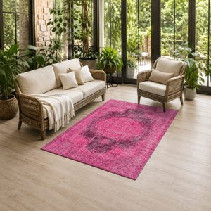 <b>RUGS</b> DEPOT LXDP-0914 Wholesale Red <b>Burgundy</b> Designer Pattern Digital Printed Machine Washable Chenille Area <b>Rug</b> Non Slip - Product Image 6