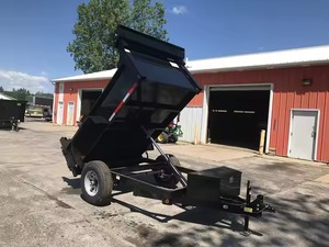 Remorque à benne basculante hydraulique à essieu simple et double pour usage agricole nouvelle condition tracteur agricole remorque à benne basculante et remorque basculante - Product Image 2