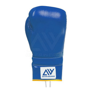 Gants de boxe en cuir réglables AFIFA WEARS pour hommes pour l'entraînement MMA - Couleur/taille/logo personnalisables, haute qualité, anti-humidité - Product Image 3
