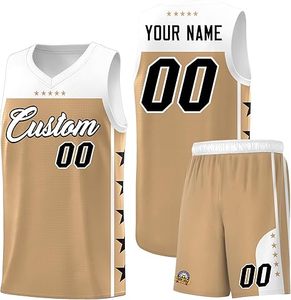 Pantalones Cortos de Malla para Hombre, Uniforme de Baloncesto, Conjunto de Baloncesto Personalizado para Adultos, Conjunto de Baloncesto con Camiseta - Product Image 1