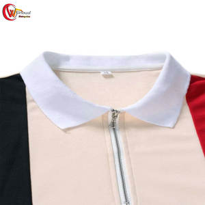 Polo de calidad superior para hombre, Polo de talla grande con contraste de color, hecho con el mejor material al por mayor - Product Image 5