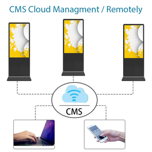 32 "43" 49 "55" 65 "tầng đứng LCD cảm ứng hiển thị (Windows) Totem kiosk cho kỹ thuật số biển Trung Tâm Cửa hàng nhà hàng sân bay HD - Product Image 4