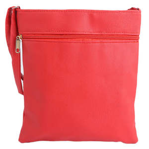 กระเป๋าสะพายไหล่ผู้หญิง - สีแดง - Product Image 2
