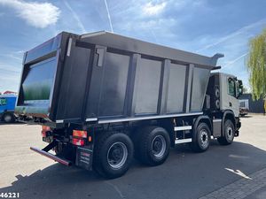 รถบรรทุกมือสอง ปี 2022 ยี่ห้อ S-cania รุ่น P 420 ยูโร 6 8x4 ตู้เหล็กเต็มคัน 24 เมตร แบบ Kipper - Product Image 4