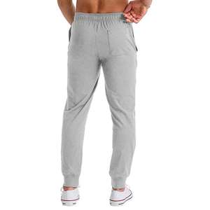 Vêtements d'hiver Nouveauté Jogging en molleton chaud Coupe ajustée Imprimés Taille élastique Pantalons de survêtement décontractés empilés Hommes Haute qualité 100% - Product Image 4